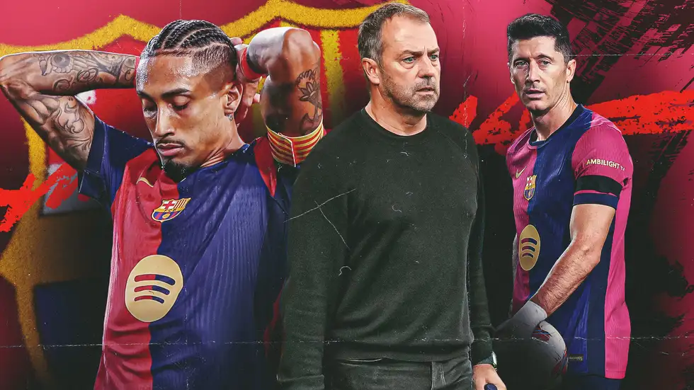 كارثة برشلونة.. مصيدة فليك "الفاشلة" تضعه في دائرة النقد